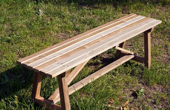 Bancos de Madera para Jardín | Dupi Prefabricats